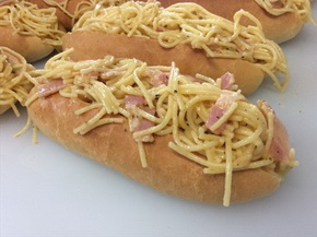 翠玉堂のカルボナーラ