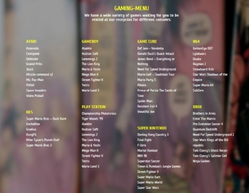 ゲーマー専用ホテル