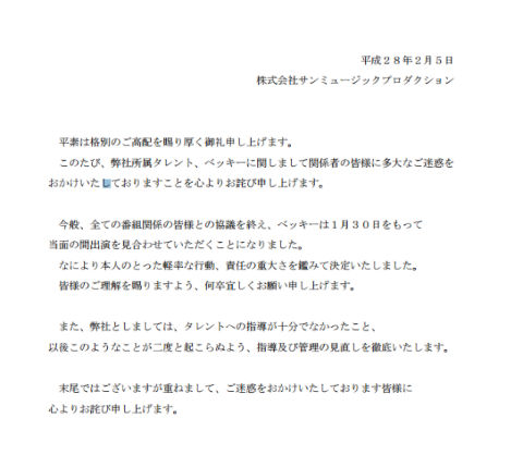 サンミュージックプロダクション