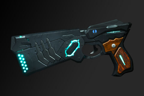 サイコパス」の世界観再現した「ドミネーター」発売 犯罪係数を測定し