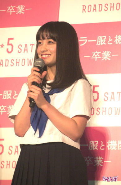 「セーラー服と機関銃 -卒業-」星泉役の橋本環奈さん