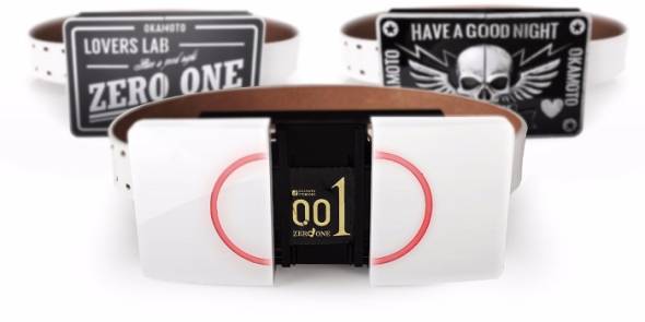 コンドーム専用ウェアラブルデバイス「ゼロワンベルト」