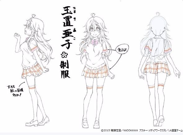 玉置亜子設定画