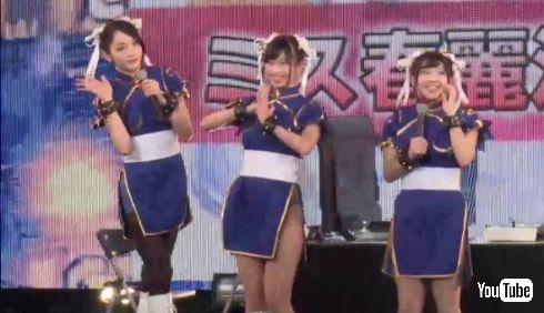 流れ星瀧上さん、佐藤かよさん、倉持由香さん、日野麻衣さんの春麗