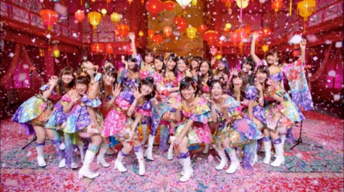 「君はメロディー」ミュージックビデオ引き