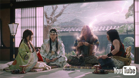 三太郎シリーズ「ダブルショック」篇