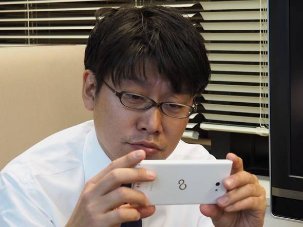 SIMフリー「arrows」でぐるぐる