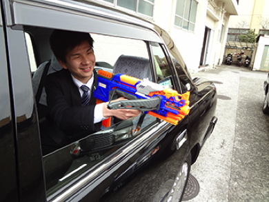 タクシー流鏑馬