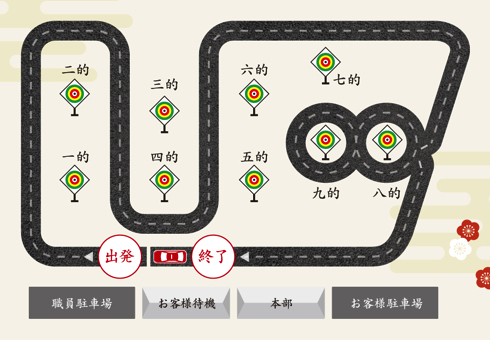 タクシー流鏑馬