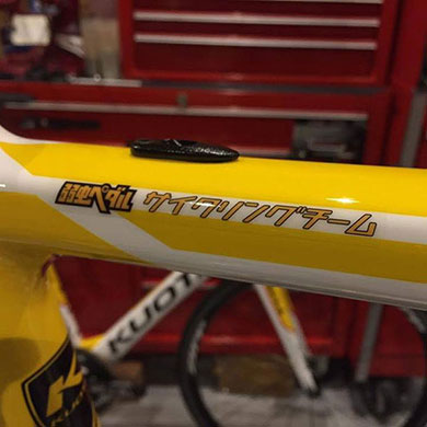 チームネームのペイントもバッチリ