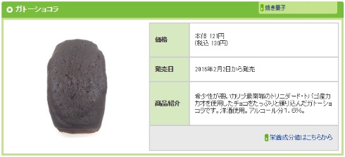 ガトーショコラ