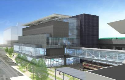 鉄道博物館新館4階建に変更