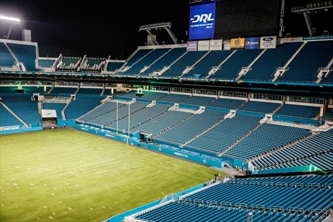 ドローンレース会場