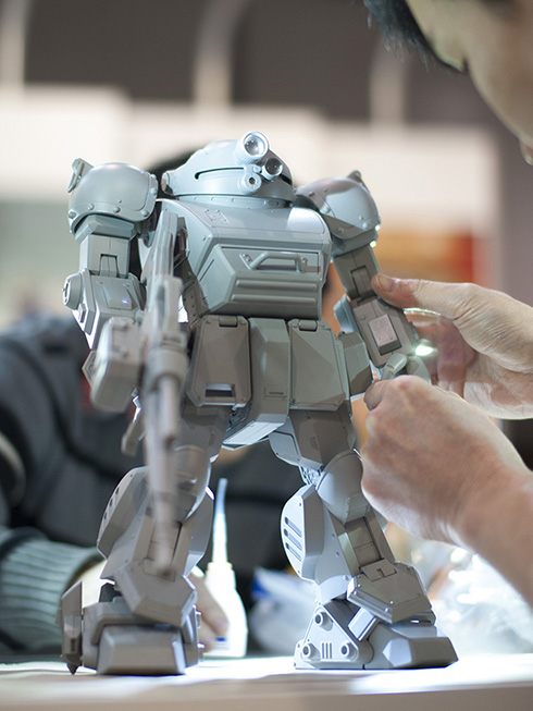 1/12「スコープドッグ」調整中