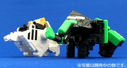 「キューブタイガー」「キューブエレファント」