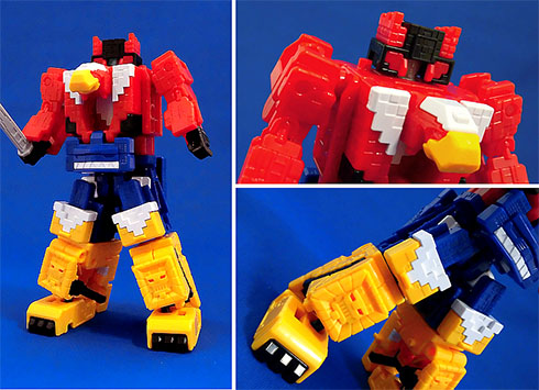 「ミニプラ ジュウオウキング」シールなし