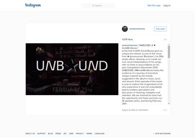 「UNBOUND：★ InstaMiniSeries」