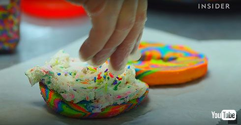 クリームチーズたっぷり