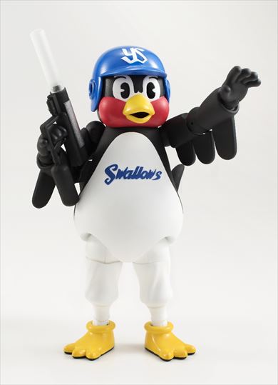 あの「つば九郎」がアクションフィギュアになって登場 スケッチ