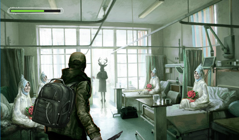 プレイ画面のコンセプトアート