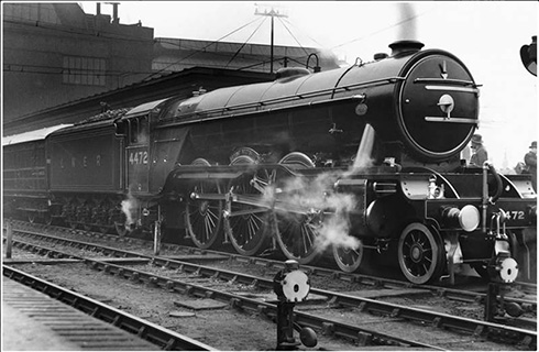 1928年当時のフライング・スコッツマン