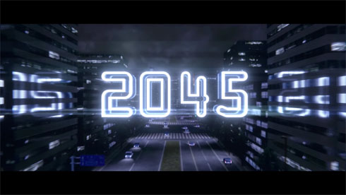 「2045」タイトル画面