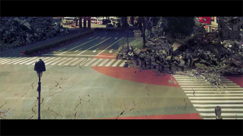 「2045」荒廃した街並み