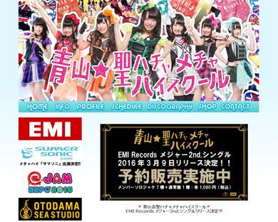 「青山☆聖ハチャメチャハイスクール」公式サイト