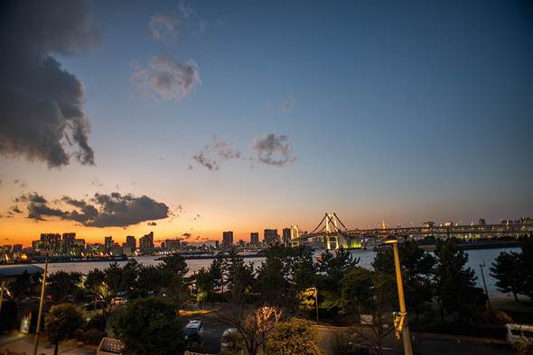 お台場のトワイライト