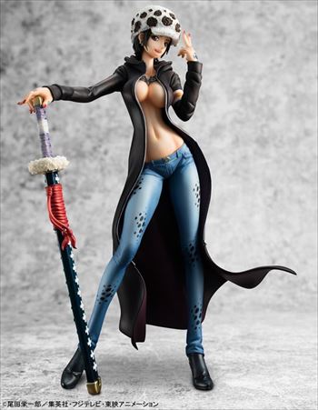 ONE PIECE」のトラファルガー・ローが美女に！ 恐らく業界初の