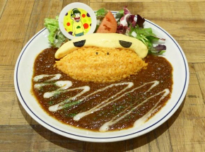 恐竜オムライス