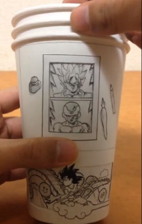 にらみ合い