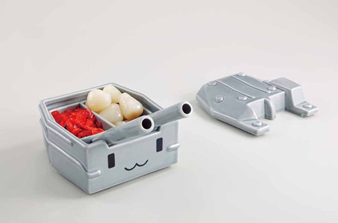 連装砲ちゃんポットには薬味入れも