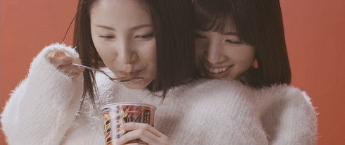 「辛萌え」吉川友＆仙石みなみ・強制密着二人羽織編