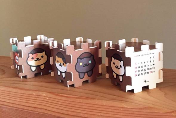 「ねこあつめ」キャットタワーカレンダー