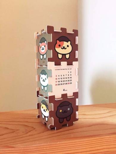 「ねこあつめ」キャットタワーカレンダー