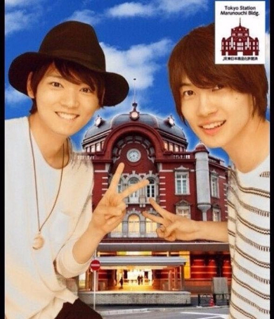 古川雄輝さんと神木隆之介さんの2ショットプリクラ