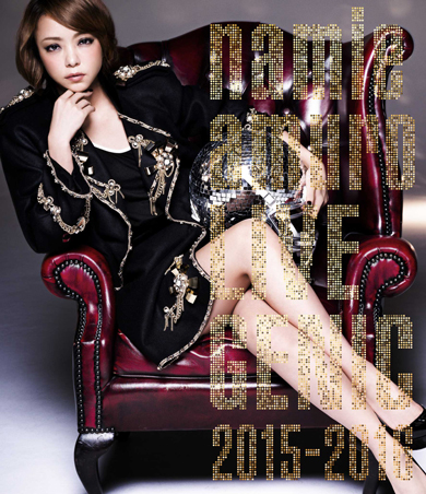 「namie amuro LIVEGENIC 2015-2016」BD版ジャケット