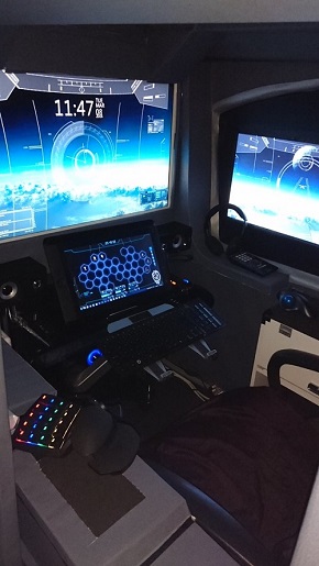 コックピット風PC周り