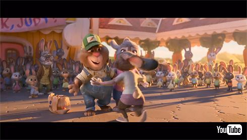 家族との別れを惜しむジュディ