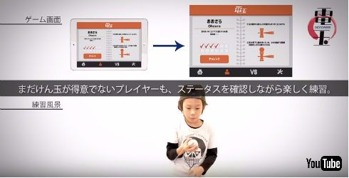家にいながら離れた人と対戦できるIoTけん玉「電玉」