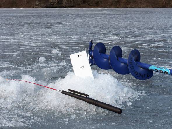 「釣れますか？」arrowsでワカサギ釣り
