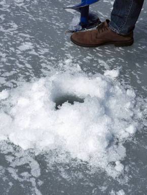 「釣れますか？」arrowsでワカサギ釣り