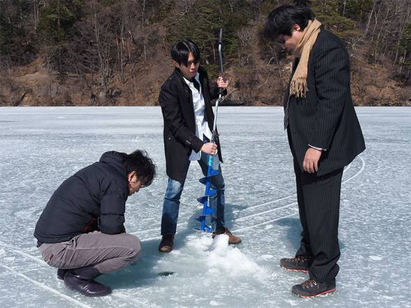 「釣れますか？」arrowsでワカサギ釣り