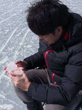 「釣れますか？」arrowsでワカサギ釣り