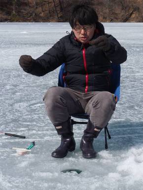 「釣れますか？」arrowsでワカサギ釣り