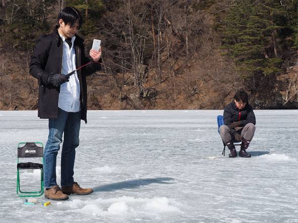 「釣れますか？」arrowsでワカサギ釣り