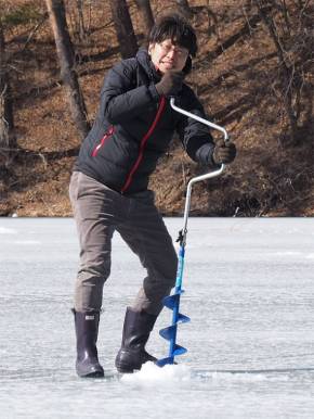 「釣れますか？」arrowsでワカサギ釣り