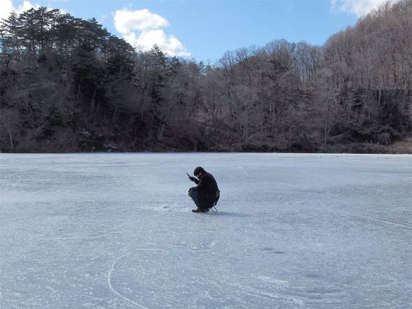 「釣れますか？」arrowsでワカサギ釣り
