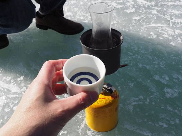 「釣れますか？」arrowsでワカサギ釣り